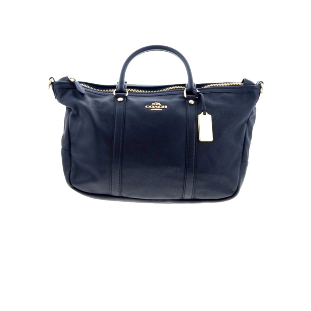 EUC Large COACH Leather Satchel bag